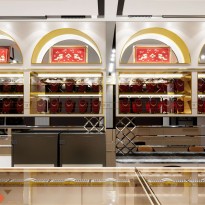 Phương án thiết kế nội thất tiệm vàng Lưu Ngọc Hoa tại Bến Tre 